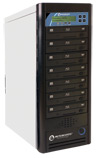 Microboards Networkable CopyWriter Pro 7-Drive Blu-Ray Tower Duplicator